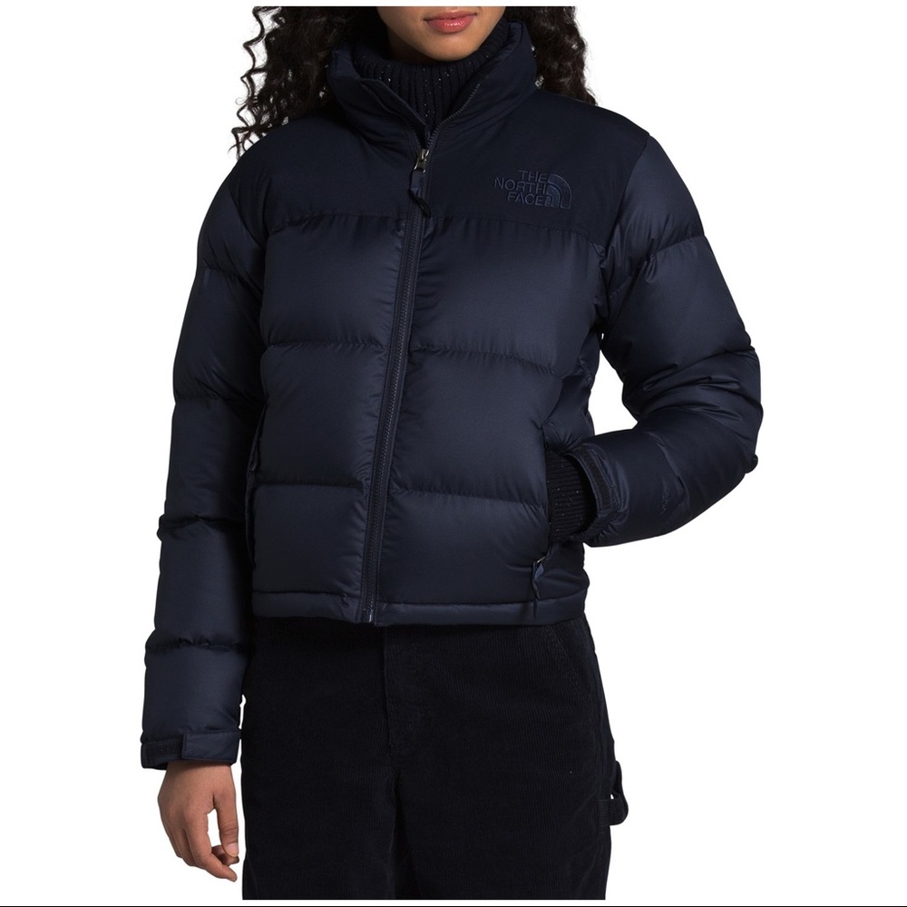 North Face Womens Eco Nuptse Aviator Navy